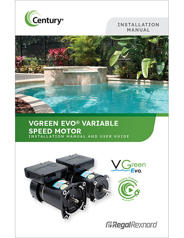 C0065E - Century VGreen EVO Variable Speed Motor Installation Manual
