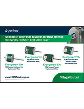 G0139E - Genteq Evergreen ECM Made Easy Banner, 36" x 24" - limit 5