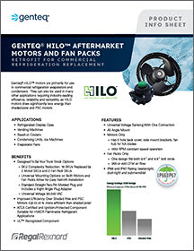 MCF-11460 - Genteq HILO Distribution Motor Flyer