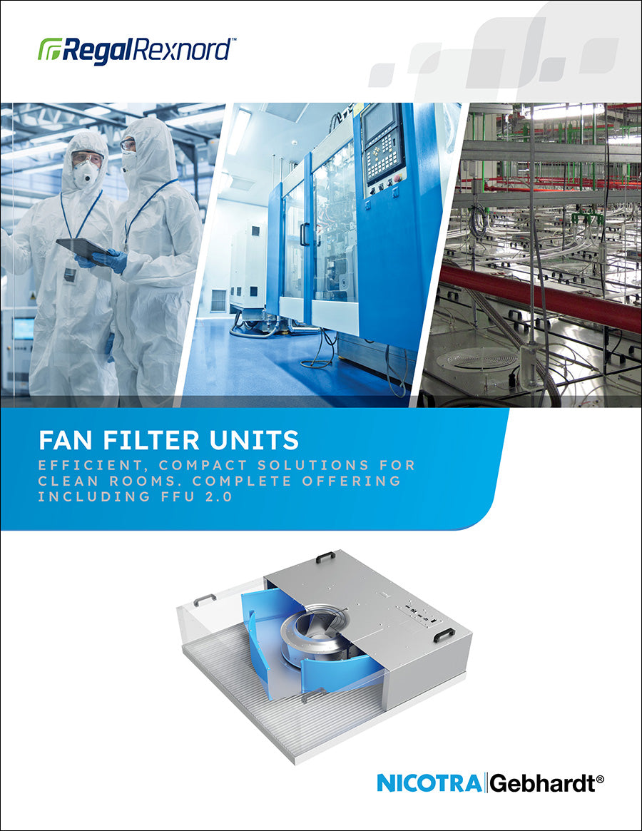 MCB-12330 Nicotra Gebhardt Fan Filter Units