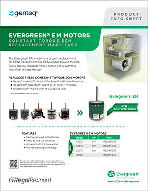 G0166E - Genteq Evergreen EM Flyer