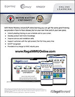 MB0116ESS - Motor Mastery University Online Learning Sell Sheet